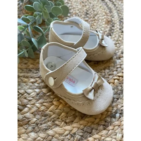 Scarpette culla Ambarabà beige Scarpette culla Ambarabà beige