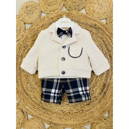 Completo tartan Bimbalò Completo tartan Bimbalò