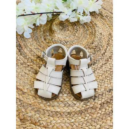 Sandali ragnetto Panyno pelle