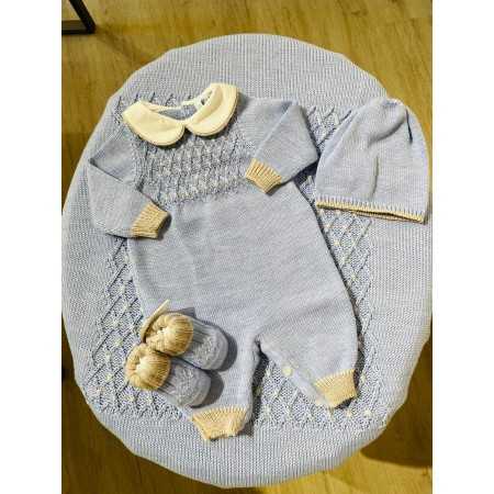 Tutina Smock Bebè di Almy Tutina Smock Bebè di Almy