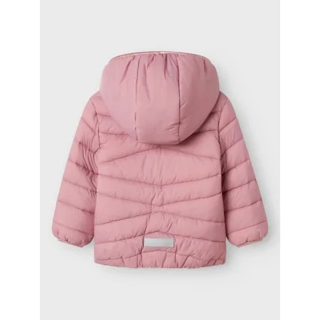 Giubbino rosa 100gr NameIt cappuccio