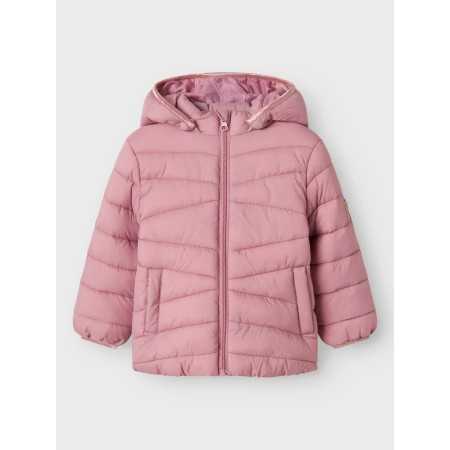 Giubbino rosa 100gr NameIt cappuccio