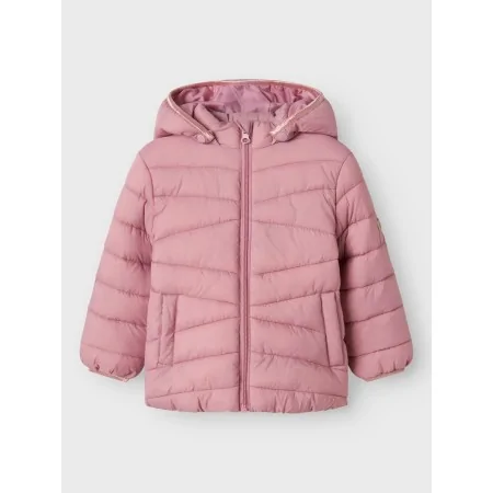 Giubbino rosa 100gr NameIt cappuccio