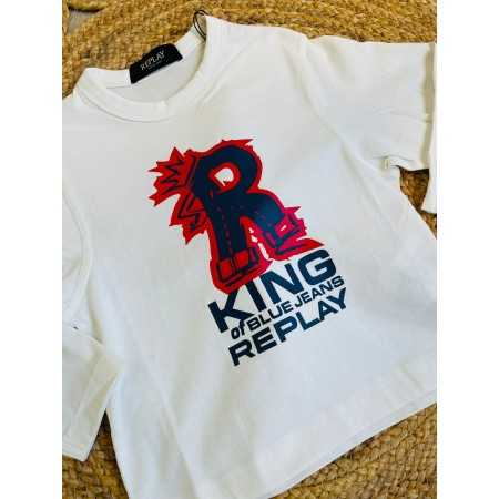 T-shirt Replay Bimbi: Cotone, Comfort e Stile T-shirt Replay Bimbi: Cotone, Comfort e Stile