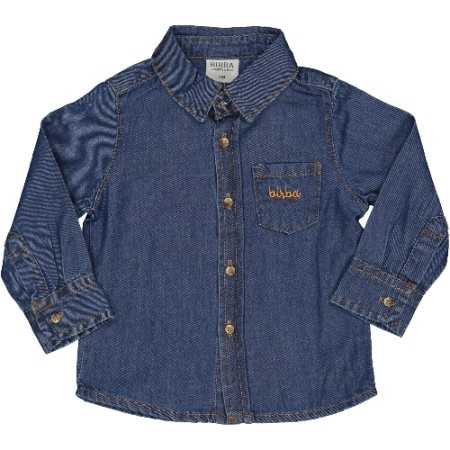 Camicia in Denim in Cotone per Bambini | Comfort