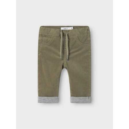 Pantaloni Vellutino Neonato - Comfort e Stile NameIt
