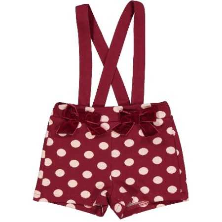 Short Bambina a Pois in Caldo Cotone | Eleganza e Comfort
