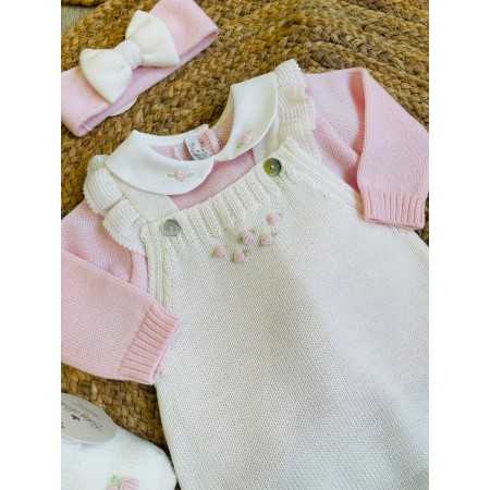 Salopette in Lana Neonata - Eleganza e Comfort |Baby Lord