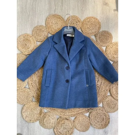 Cappotto Bambina Carta da Zucchero - Eleganza e Comfort