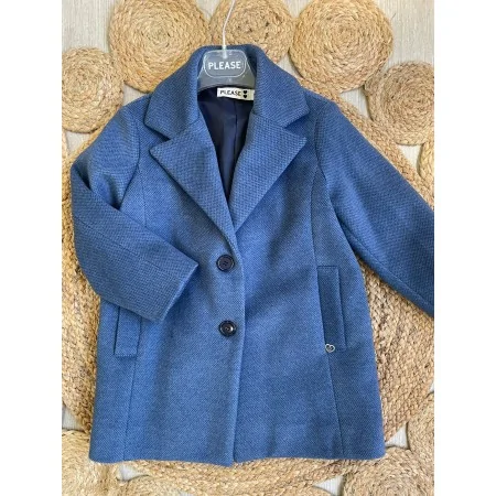 Cappotto Bambina Carta da Zucchero - Eleganza e Comfort