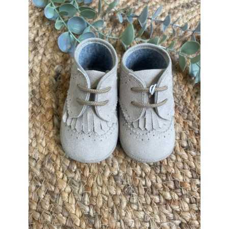 Polacchine Culla in Nabuck Baby | Eleganza e Comfort