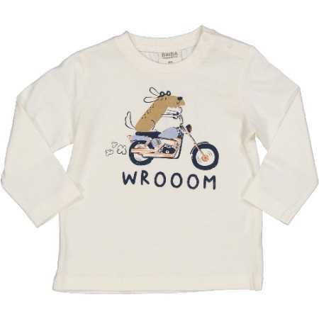 T-shirt bambino in cotone con cagnolino | Comoda e Divertente