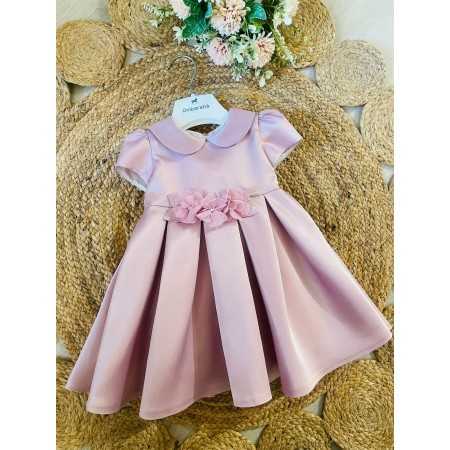 Abito Elegante Bambina in Raso | Chic & Comodo Abito Elegante Bambina in Raso | Chic & Comodo