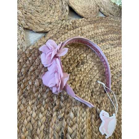 Frontino da Bambina in Raso con Fiorellini - Eleganza e Comfort Frontino da Bambina in Raso con Fiorellini - Eleganza e Comfort