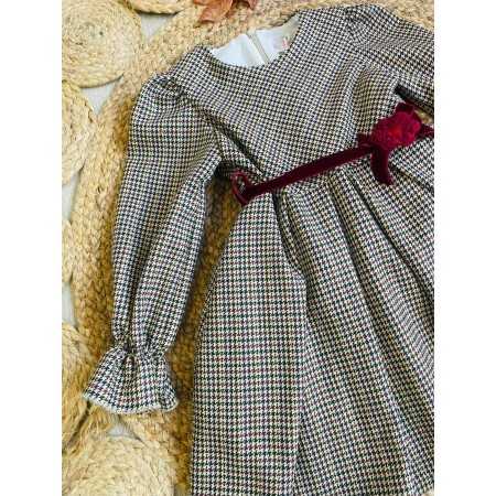 Abito Bambina in Caldo Cotone | Eleganza e Comfort Abito Bambina in Caldo Cotone | Eleganza e Comfort