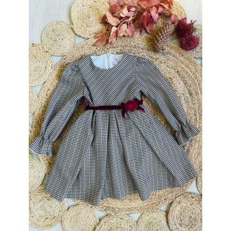 Abito Bambina in Caldo Cotone | Eleganza e Comfort Abito Bambina in Caldo Cotone | Eleganza e Comfort
