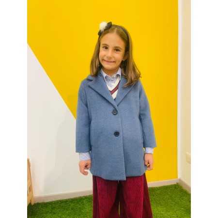 Cappotto Bambina Carta da Zucchero - Eleganza e Comfort Cappotto Bambina Carta da Zucchero - Eleganza e Comfort