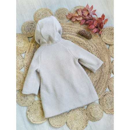 Cappottino Bambina in Panno Tramato - Eleganza e Comfort Cappottino Bambina in Panno Tramato - Eleganza e Comfort