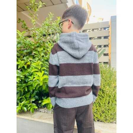 Pullover bambino con cappuccio | Stile & Comfort