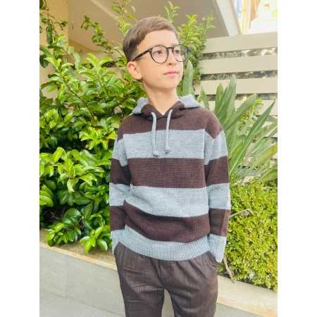 Pullover bambino con cappuccio | Stile & Comfort
