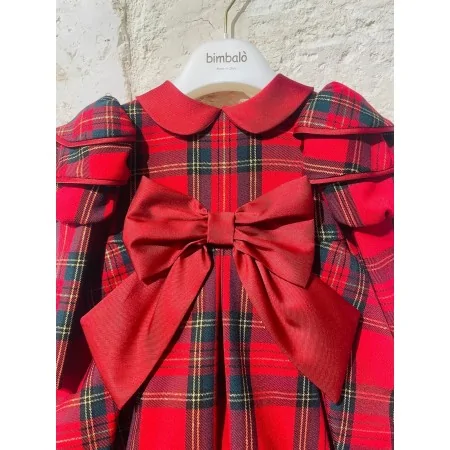 Abito Natalizio Elegante Tartan Bambina - Stile Unico