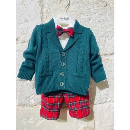 Completo Natalizio Elegante Bambino - Stile e Comfort