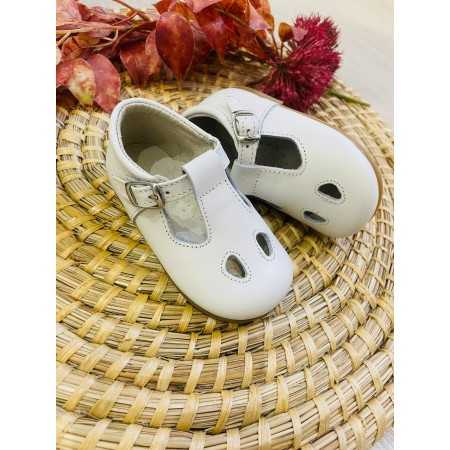 Scarpe Occhi di Bue Primi Passi in Pelle - Eleganza e Comfort