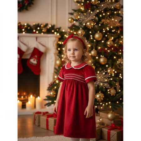 Abitino in Velluto Rosso - Eleganza Natalizia