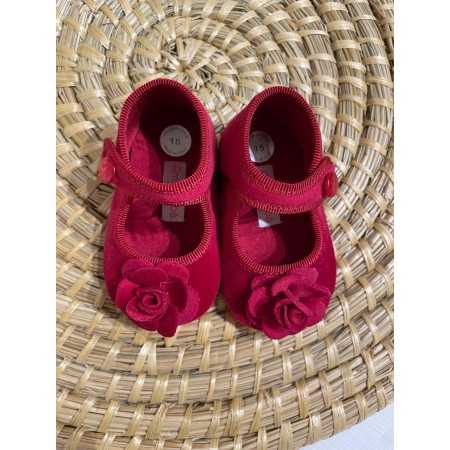 Scarpine Culla natalizie in Velluto - Eleganza e Comfort Scarpine Culla natalizie in Velluto - Eleganza e Comfort