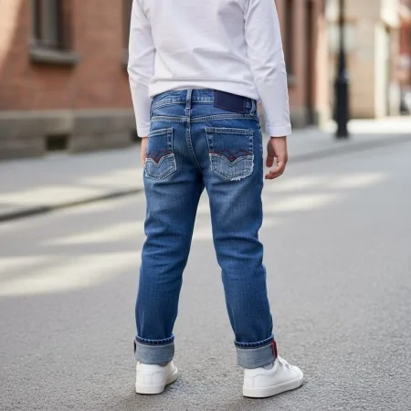 Jeans Cinque Tasche Bambino Regular Fit - pratici e Comodi