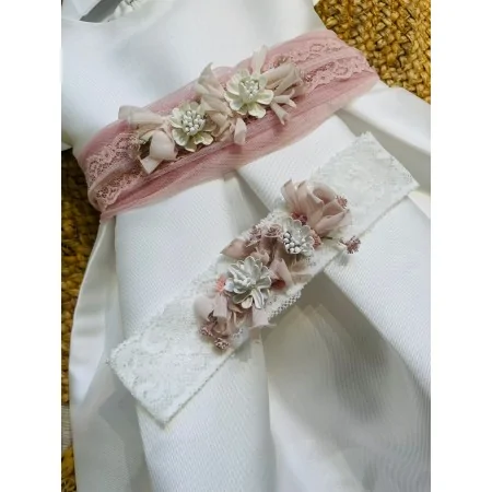 Fascetta Battesimale in Pizzo Neonata | Eleganza e Comfort