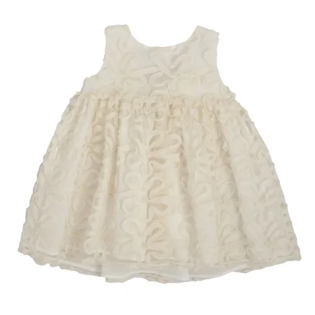 Abito Bambina Panna Tulle - Eleganza e Comfort