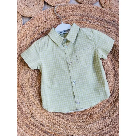 Camicia Bimbo Seersucker in Cotone - Eleganza e Comfort