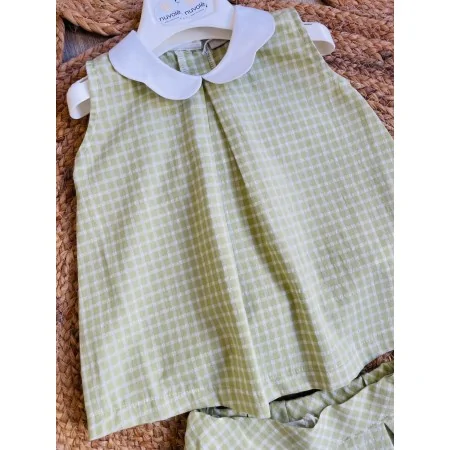 Completo Bimba Seersucker - Eleganza e Comfort Completo Bimba Seersucker - Eleganza e Comfort