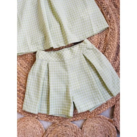 Completo Bimba Seersucker - Eleganza e Comfort Completo Bimba Seersucker - Eleganza e Comfort