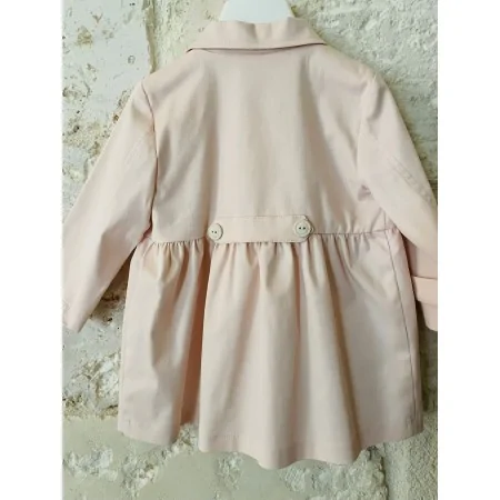 Trench Bambina Svasato in Cotone | Eleganza e Comfort