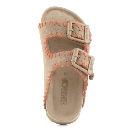 Sandalo in Pelle Scamosciata Bambini - Eleganza e Comfort