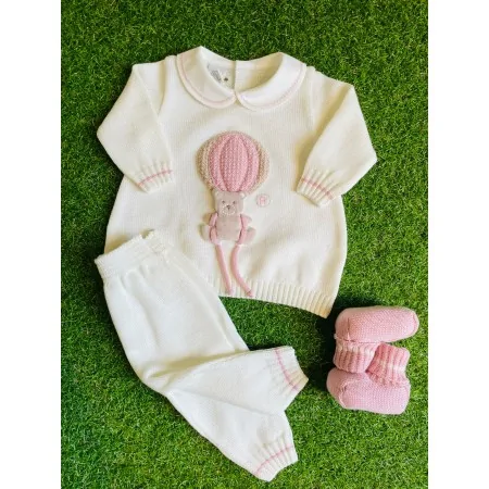Completino Neonata in Lana - Marlù Couture, Made in Italy