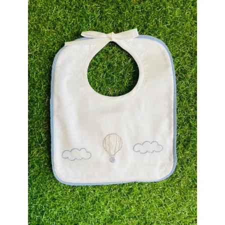 Bavetta Neonato Ricamo Mongolfiera | Comfort & Stile