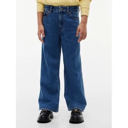 Jeans a Vita Alta Bambina Tommy Hilfiger - Stile Retrò