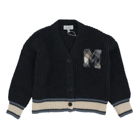 Cardigan Bambina Misto Lana Ricamo M - Elegante e Comodo