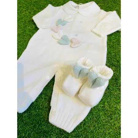 Tutina in Lana per Neonata | Eleganza e Comfort Marlù Tutina in Lana per Neonata | Eleganza e Comfort Marlù