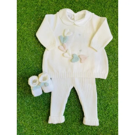 Completino Nascita per Neonata - Eleganza e Comfort Marlù
