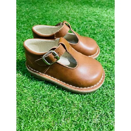 Scarpe T-bar in pelle bambini | Panyno Scarpe T-bar in pelle bambini | Panyno