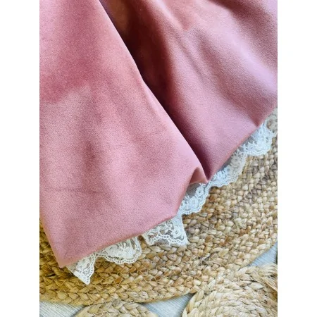 Abito Elegante Neonata in Velluto | Made in Italy Abito Elegante Neonata in Velluto | Made in Italy