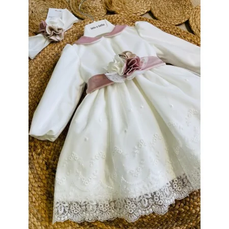Abito Battesimale Neonata Made in Italy Abito Battesimale Neonata Made in Italy