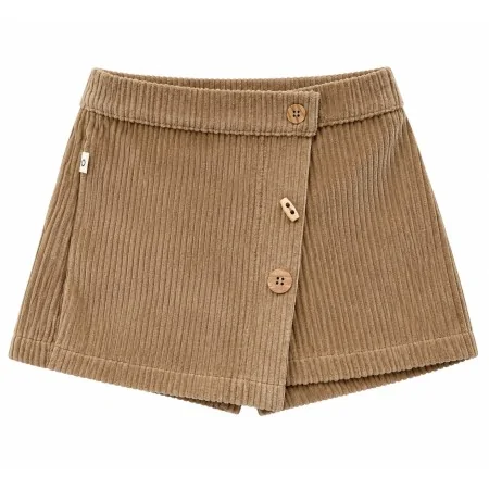 Shorts-Gonna Bambina in Velluto a Coste | Nuvolè