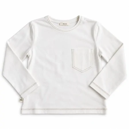 T-Shirt Caldo Cotone Bambino Bianca