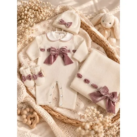 Set Nascita Pura Lana Vergine Made in Italy |Baby Lord
