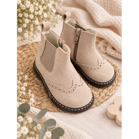 Stivaletto Chelsea in camoscio Panyno